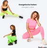 Bellivalini Damen Lange Leggings Neon 80er Jahre für Sport Produktbild-Vorschau 5