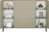 Wohnzimmer Kommode mit 150 cm Breite in Grün mit Eiche, 2 Produktbild-Vorschau 5