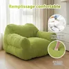 Pouf géant pour adulte, rembourrage en mousse déchiquetée, Voir les images du produit 5