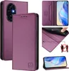 Kožené pouzdro pro Honor 200 Pro, flipové pouzdro s Náhled obrázku produktu 1