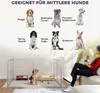 PawHut Welpenauslauf 80 cm Hoch, 8-TLG Hundelaufstall Produktbild-Vorschau 7