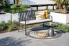 Garden Impressions Pisa Parkbank - Aluminium - carbon black Produktbild-Vorschau 6