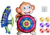 Target Monkey Klett Dartscheibe Produktbild-Vorschau 1
