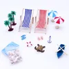 1 Set Dollhouse Miniatur Summer Beach Set Simuliertes Mini Produktbild-Vorschau 9