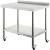 VEVOR Edelstahl Vorbereitungs Tisch, 36 x 24 x 35 Zoll, Produktbild-Vorschau 1