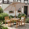 Sekey Rechteckiger Sonnenschirm 200x150 cm Holzoptik, Produktbild-Vorschau 3