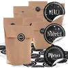 24 kleine Papiertüten braun natur 16,5 x 26 x 6,6 cm + 24 Produktbild-Vorschau 2