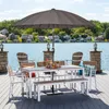 Angel Living 250cm Sonnenschirm Sonnenschutz neigbar Produktbild-Vorschau 7