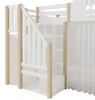Lit mezzanine pour enfant 140 x 200 cm en pin et MDF, motif Voir les images du produit 17