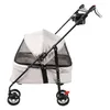 Hundebuggy Hundewagen mit Meshfenster, Klappbar mit 2 Produktbild-Vorschau 3