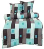 Thermofleece Mikrofaser Bettwäsche Set 135x200 cm Türkis Produktbild-Vorschau 1