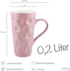 Dubbetasse rosa 0,2 L ohne Aufdruck (durchgedubbt) - Produktbild-Vorschau 3
