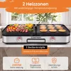 COSTWAY Tischgrill elektrisch, 2000W Elektrogrill mit Produktbild-Vorschau 4