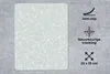 MuchoWow® Mauspad Mousepad Netzwerk - Dreieck - Muster Produktbild-Vorschau 2