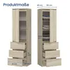 Armoire, armoire vestiaire, armoire polyvalente avec 3 Voir les images du produit 2