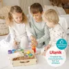 Giocattolo in legno Ulanik Montessori "Arcobaleno: palline Anteprima dell’immagine prodotto 4