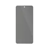 A gray screen protector for a smartphone, shown from the front. Produktbild-Vorschau