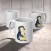 Mr. & Mrs. Panda Bedruckte Tasse Pinguin Blumen - Weiß - Produktbild-Vorschau 5
