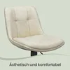 VASAGLE 2 Barstühle, Barhocker mit Rückenlehne und Produktbild-Vorschau 14