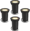 Clanmacy 4 x 3 W, lampe de sol orientable, IP67, spot LED Voir les images du produit 1