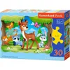 CASTORLAND Puzzle 30 dielikov Jeleň a priatelia - Lesné Náhľad obrázku produktu 2