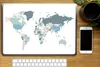 MuchoWow® Laptop Aufkleber Sticker Cover Weltkarte - Produktbild-Vorschau 2