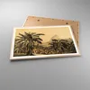 Gerahmtes Poster - Rahmen in heller Eiche - Palmen Wald Produktbild-Vorschau 3