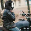 Sportlicher Integralhelm Motorradhelm mit Doppelvisier Produktbild-Vorschau 5