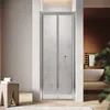 SONNI Nischentür Falttür 86x185cm Drehfalttür Pendeltür Produktbild-Vorschau 1
