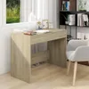 Biurko, Dąb Sonoma, 101X50X76,5 Cm, Płyta Wiórowa Lumarko! Podgląd zdjęcia produktu 2