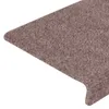 vidaXL Schodové rohože, samolepicí, 15 ks, 65 x 21 x 4 cm, Náhled obrázku produktu 6