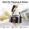 Verco Pawbloom Hundetragetasche Katzentragetasche faltbar Produktbild-Vorschau 5