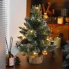 Yorbay Mini Weihnachtsbaum mit 20 warmweiß LEDs Mit Produktbild-Vorschau 8