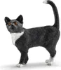A black and white cat figurine. Anteprima dell’immagine prodotto