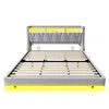 Letto imbottito Flieks 180x200 cm con funzione di carico, Anteprima dell’immagine prodotto 8