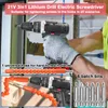 akumulatorowa wiertarko-wkrętarka udarowa 3 w 1 21 V, 25 Podgląd zdjęcia produktu 10
