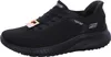 A studio shot of a single black Skechers shoe. Produktbild-Vorschau