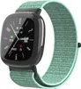 Strap-it Fitbit Versa 4 Nylon Armband (Minze) Produktbild-Vorschau 1