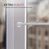 Vitragestangen weiß - perlweiß 40 - 60 cm Produktbild-Vorschau 2