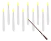 2.02 10er Set schwebende LED Kerzen inkl. Zauberstab Produktbild-Vorschau 1