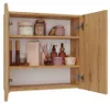 Topeshop POLA 2DL ARTISAN, Eiche, Wand-montiert, 3 Regale, Produktbild-Vorschau 3