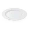 A white plate on a white background. Podgląd zdjęcia produktu