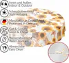 Tischdecke Wachstuch Blumen Gelb Robust Wasserabweisend Produktbild-Vorschau 5