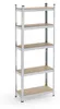 Relaxdays Schwerlastregal, 2er Set, 5 Ebenen, HBT 180x70x30 Produktbild-Vorschau 10