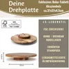 LS-LebenStil XL Servierplatte Drehteller Akazie 37cm Produktbild-Vorschau 2
