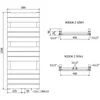 Mexen Ceres grzejnik elektryczny 1200 x 500 mm, 600 W, Podgląd zdjęcia produktu 6