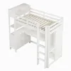 Flieks Etagenbett 90x200cm mit Schreibtisch und Regal, Produktbild-Vorschau 10