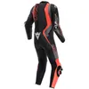 Dainese Audax D-Zip 1-częściowy kombinezon skórzany czarny Podgląd zdjęcia produktu 2