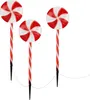 Tuinsteker lollypop 62 cm kerstversiering Nampook Productafbeelding-voorbeeld 6