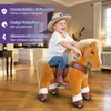 PonyCycle Modell Y Hellbraun Mechanisches Ride-on Produktbild-Vorschau 10